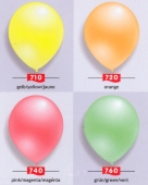 Luftballons Latex 28cm &Oslash; Neon 10St&uuml;ck (LRNBG 28/10)