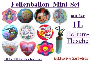 Folienballon - Mini - Set - Folienballon - Mini - Set