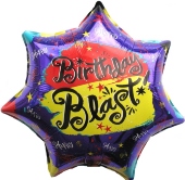 Happy Birthday Blast Luftballon mit Helium-Ballongas (FHGE506)