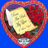 Singender Ballon: I Love You / Red Roses (FHGE 80 Proz 05SHB)