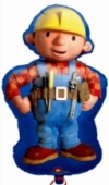 Bob the Builder Luftballon ohne Helium, Bob-Baumeister-Ballon (FUNG-Luftballon-Bob-Baumeister-99)
