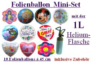 Folienballonset 10er - Folienballonset 10er
