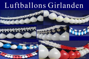 Luftballons Girlanden - Luftballons Girlanden