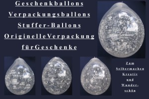 Verpackungs-Luftballons, Stufferballons