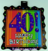 Geburtstag Dekoration 40. H&auml;nger (Am 194513 507)