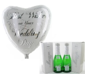 "Best Wishes on your Wedding Day" MUMM (FHGE HOCH GLW6)