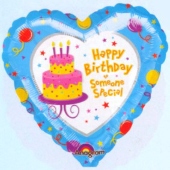 Happy Birthday Someone Special, Luftballon aus Folie (ohne Helium) (FUNG A1 1255405)