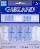 Paper Garland White/Blue (HOCH PG01)