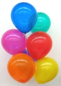 Luftballons 28-30 cm Ø Kristall 10 Stück (LRMEF BrE Luftballons Kr 28-30/10)