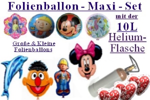 Folienballon - Maxi - Set - Folienballon - Maxi - Set