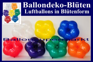 Ballondeko-Blüten-Luftballons - Ballondeko-Blüten-Luftballons