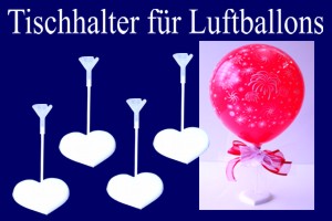 Tischst&auml;nder f&uuml;r Luftballons - Tischst&auml;nder f&uuml;r Luftballons