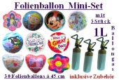 Folienballon Mini-Set 30x45cm (Halfservice) (BGS05MN FBHS/30)