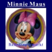 Luftballon Minnie Mouse, Folienballon mit Ballongas (FHGE202)