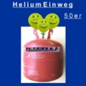 Ballongas Einweg, Helium Einweg