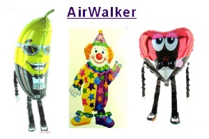 Airwalker Luftballons, ohne Helium Airwalker Luftballons, ohne Helium