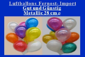 Luftballons Metallic 28 cm - Luftballons Metallic 28 cm