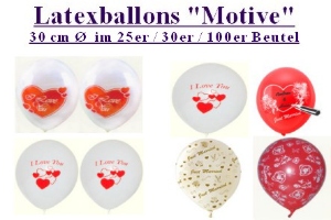 Ballons mit Motiven