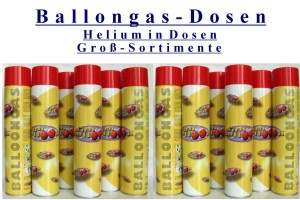 Ballongas Dosen Sortimente - Ballongas Dosen Sortimente