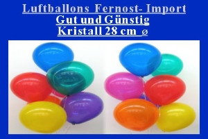 Luftballons Kristall 28 cm - Luftballons Kristall 28 cm