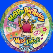 Singender Ballon: Wild Thing Birthday (FHGE 80 Proz SFB 1305601)