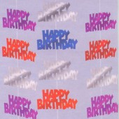 Geburtstag String Deko Happy Birthday (GEBU Am 990867)