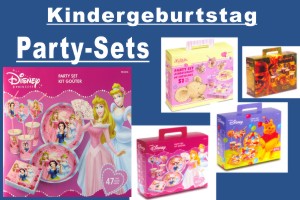 Kindergeburtstag Party-Sets - Kindergeburtstag Party-Sets