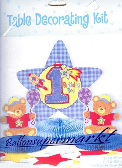 Tischdekoration-zum-1.-Geburtstag-Boy-Junge
