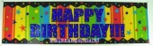Geburtstag Riesenbanner PVC (Am 128613 507)