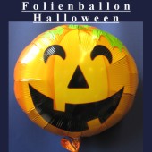 Kürbis, Folienballon Halloween (heliumgefüllt) (FHGE AM 22638)