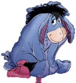 Eeyore Luftballon ohne Helium (FUNG-Luftballon-Eeyore-91)