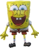 SpongeBob Luftballon ohne Helium, Schwammkopf Ballon (FUNG-Luftballon-Schwammkopf-SpongeBob-155)