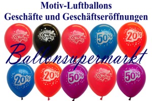 Luftballons f&uuml;r Gesch&auml;fte und Gesch&auml;ftser&ouml;ffnung - Luftballons f&uuml;r Gesch&auml;fte und Gesch&auml;ftser&ouml;ffnung