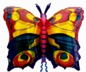 Schmetterling Luftballon ohne Helium, Schmetterling-Ballon (FUNG-Luftballon-Schmetterling-03848)