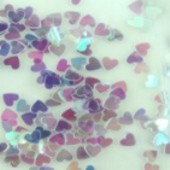 Konfetti "Sparkle Hearts" Pearl (HOCH 37009-06)