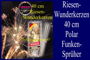 Wunderkerzen Maxi 40 cm - Wunderkerzen Maxi 40 cm