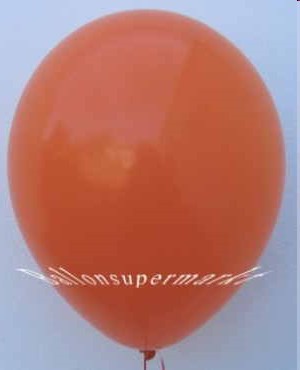 Luftballons-Orange-Latex-Rundballons