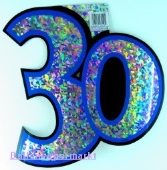 Geburtstag Dekoration 30. H&auml;nger Prismatik (Am 196041 505)