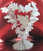 Hochzeit Dekoration Tischdeko All in White (Am D 248205)