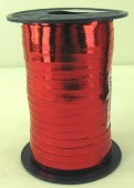 Ballonband, Luftballonb&auml;nder 1 Rolle 400 m, Rot Metallic (Ballonband-Rot-Metallic-Rolle-Bb-MR-01)