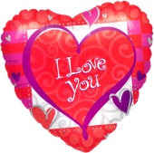 I Love you Heart Forever (heliumgef&uuml;llt) (FHGE ILY 02)