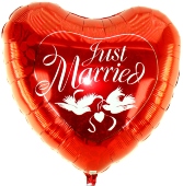 Just Married (Rotes Herz) (FUNG 6DH)