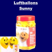 Luftballons "Sunny" 50 St&uuml;ck (LRD Ev 42050 1)