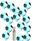 Fu&szlig;ball Folienballon-Maxi-Set 1 (BGS1MX FFB01)