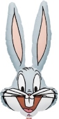 Bugs Bunny Luftballon ohne Helium, Langohrhase Ballon (FUNG-Luftballon-Bugs-Bunny-94)