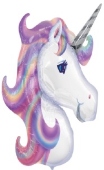 Einhorn Luftballon ohne Helium, Unicorn (FUNG-Luftballon-Einhorn-09900)