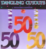 Geburtstag  Dangling Cutouts 50 (GEBU DC 50)