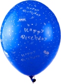 Luftballons "Happy Birthday" (LRMM 61031 5 27er)