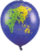 Luftballons "Globus mit Tieren" (LRMM 61047 6)