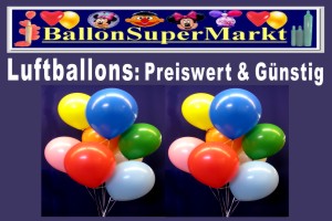 Luftballons günstig und preiswert - Luftballons günstig und preiswert